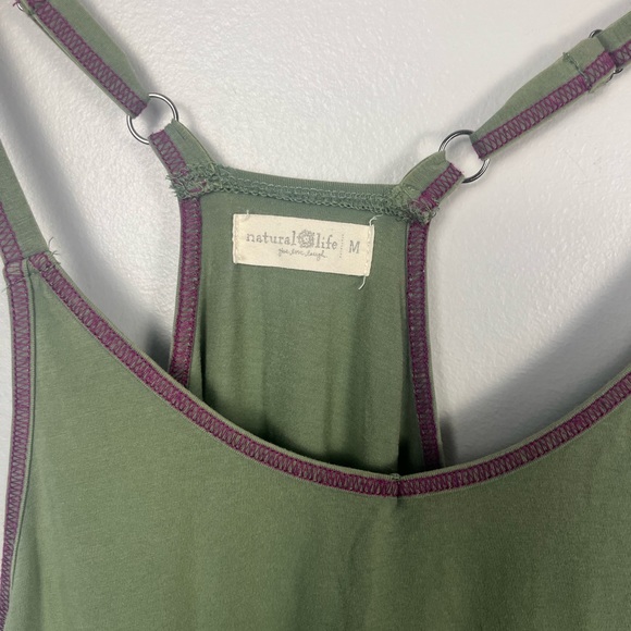 Natural life Lucy jumpsuit green/purple size medium - Picture 5 of 7